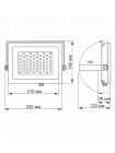 LED прожектор VIDEX PREMIUM 30W 5000K белый