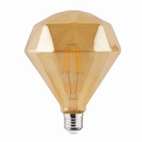 Світлодіодна лампа Filament RUSTIC DIAMOND-6 6W E27 2200К HOROZ ELECTRIC 
001-034-0006-010