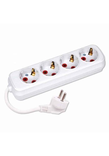 Подовжувач 4 гнізда 3 М з заземленням HOROZ ELECTRIC 200-403-401