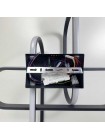 Світильник LED smart SKYLER-3D +пульт 90W 3000-5000K IP20 чорний Violux ( 220875 )