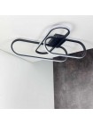 Світильник LED smart SKYLER-3D +пульт 90W 3000-5000K IP20 чорний Violux ( 220875 )
