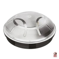 Світильник пластиковий Акуа Еко чорний HOROZ ELECTRIC 
400-000-108