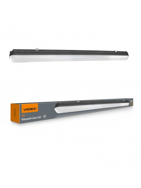 LED світильник IP65 лінійний магістральний VIDEX BNWL05 36W 1.2М 5000K 220V VL-BNWL05-36125B - 488419