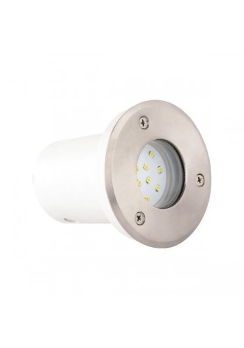 Світильники тротуарні SAFIR LED 1,2W мат.хром синій
