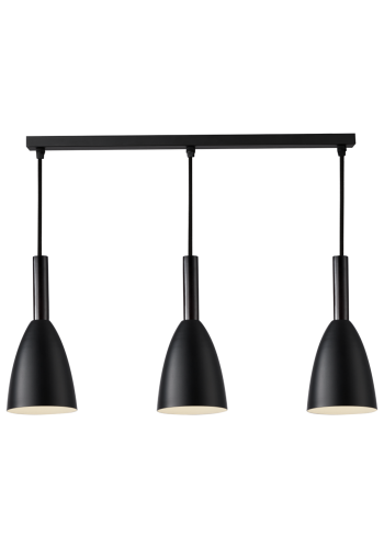 Світильник HOPFEN LOFT BELL FM 3 BK (E27, max 3 x 40W)