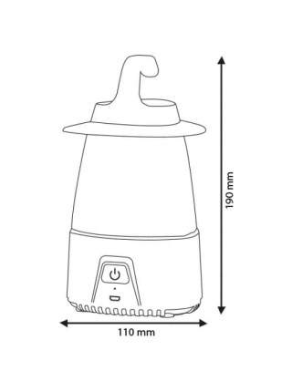 Ліхтарик світлодіодний CRESPO 25W HOROZ ELECTRIC 
084-036-0025-010