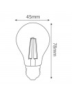Світлодіодна лампа FILAMENT MINI GLOBE-4 4W Е27 2700К HOROZ ELECTRIC 001-063-0004-010
