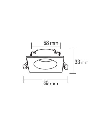 Корпуси під лампу KAKTUS-S білий HOROZ ELECTRIC 
015-035-0001-010