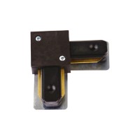 З’єднувач шинопровода кутовий 220-240V чорний HOROZ ELECTRIC 
096-002-0002-022