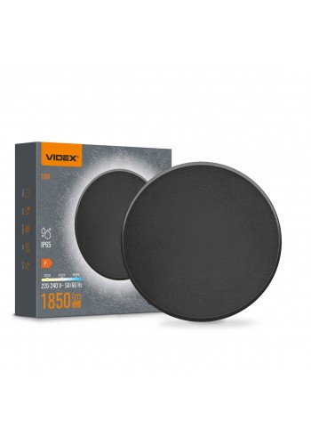 LED світильник настінний IP65 VIDEX WL03 18W 3000K-4000K-6500K Black VL-WL03-18CB - 487986