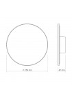 LED світильник настінний IP65 VIDEX WL03 18W 3000K-4000K-6500K Black VL-WL03-18CB - 487986
