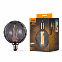 LED лампа VIDEX Filament VL-DI-G125FC1980S 4W E27 1800K Smoke VL-DI-G125FC1980S - 484411