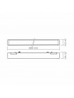 Світильник МАГНІТНИЙ трековий VIDEX LD460B 21W 60cm 4000K 48V Black VL-TRMS-LD460B - 485777