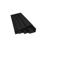 Короб пластиковий СКІМ 60x60x2000 чорний ( С2310132 )