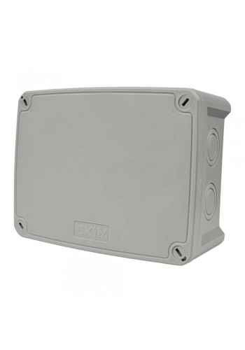 Коробка розподільча СКІМ K160 163х123х68 без отворів сіра IP67 ( B1102014 )