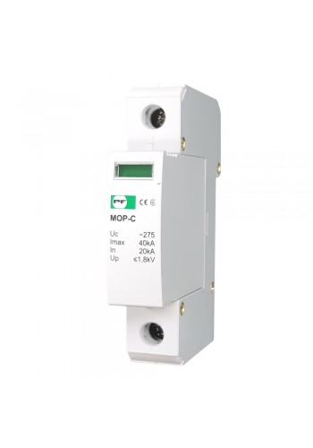 Обмежувач перенапруги MOP1-C 20кА/40кА/275В Промфактор ( MOP1-C275/20 )