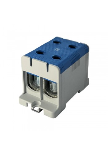 Клемник на DIN-рейку FT1150N 2P,Cu:35-150 / Al:35-150 мм2, синій Промфактор ( FT1150N2 )