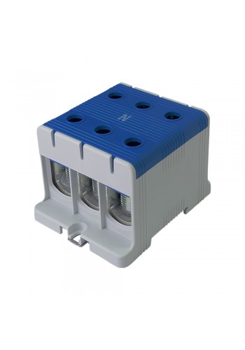 Клемник на DIN-рейку FT1150N 3P,Cu:35-150 / Al:35-150 мм2, синій Промфактор ( FT1150N3 )