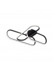 Світильник LED smart SKYLER-3D +пульт 90W 3000-5000K IP20 чорний Violux ( 220875 )