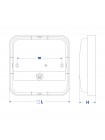 Світильник LED Violux ДББ POLO UA сірий MW sensor 12W 5000K IP54 ( 243442 )