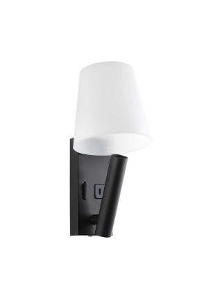Світильник настінний Violux UMBRELLA USB+TYPE-C VIOLUX 3W 4200K IP20 чорний ( 552123 )