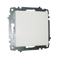 Заглушка ELBI ZENA біла 1кл без рамки ( 609-010200-299 )