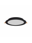 LED світильник Back вбудований круглий VIDEX 20W 5000K Black VL-DLBR-205B - 485265