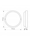LED світильник вологозахищений круглий TITANUM 20W 6500K TL-BHR-206 TL-BHR-206 - 481663