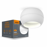 Світильник VIDEX під лампу GX53 універсальний Білий VL-SPF16A-W VL-SPF16A-W - 484688