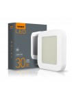 LED світильник ART IP65 квадратний VIDEX 30W 5000K VL-BHFS-305 - 299143
