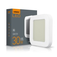 LED світильник ART IP65 квадратний VIDEX 30W 5000K VL-BHFS-305 - 299143