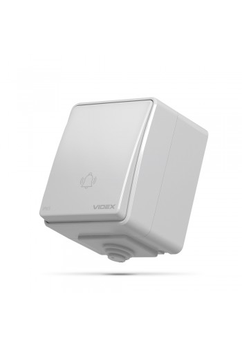 IP65 Кнопка дзвінка сіра VIDEX BINERA VF-BNW11DB-G - 298986