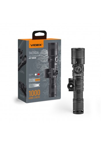 Тактичний світлодіодний ліхтарик VIDEX VLF-AT366 1000Lm 5000K VLF-AT366 - 486798