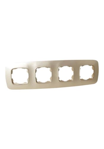 Рамка 4-на золото ELA HOROZ ELECTRIC 112-007-0014-030