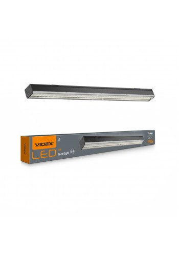 LED світильник лінійний VIDEX BN03 30W 0.6М 5000K 220V Black VL-BN03-30065B - 487122