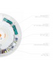 LED Світильник аварійний накладний з датчиком руху VIDEX 30W 2700-6500K 220V VL-CLR-EM300-2 - 485456