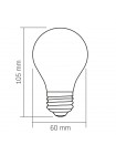 LED лампа VIDEX Filament VL-DA60MO 4W E27 3000K Porcelain dimmable VL-DA60MO - 484466