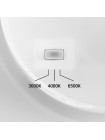 LED світильник настінний IP65 VIDEX WL03 18W 3000K-4000K-6500K White VL-WL03-18CW - 487993