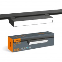 LED світильник трековий VIDEX TR05 15W 4100K 220V чорний VL-TR05-154B - 486248