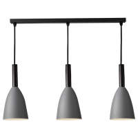 Світильник HOPFEN LOFT BELL FM 3 GR (E27, max 3 x 40W)