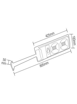 Світлодіодний світильник вуличний COMPACT-30 HOROZ ELECTRIC 
074-010-0030-020