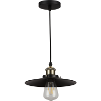 Світильник HOPFEN LOFT DFN 1 PD BK (E27, max 40W)