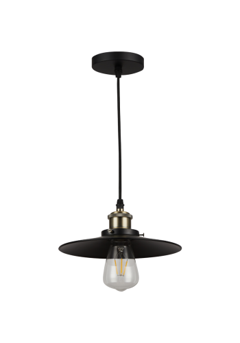 Світильник HOPFEN LOFT DFN 1 PD BK (E27, max 40W)