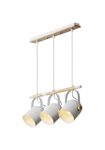 Світильник HOPFEN LOFT HALTBAR PD 3 WH (E27, max 3 x 40W)