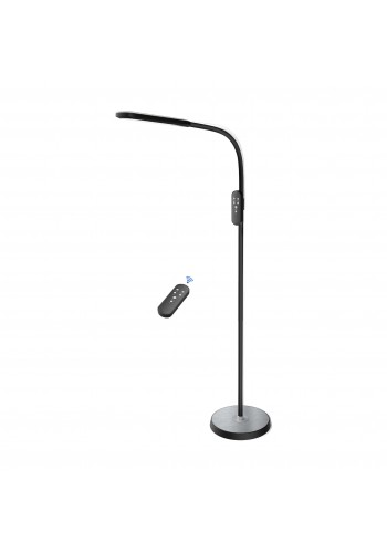 Світлодіодний торшер NORMAN 15W чорний HOROZ ELECTRIC 046-004-0015-020