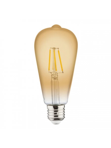 Світлодіодна лампа Filament RUSTIC VINTAGE-6 6W E27 HOROZ ELECTRIC 
001-029-0006-010