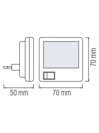 Нічник led SIMPSON HOROZ ELECTRIC 
085-001-0006-010