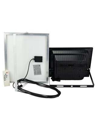 Прожектор світлодіодний з сонячною панеллю TIGER-100 100W 6400K HOROZ ELECTRIC 
068-012-0100-010
