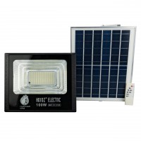 Прожектор світлодіодний з сонячною панеллю TIGER-100 100W 6400K HOROZ ELECTRIC 
068-012-0100-010
