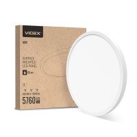 LED панель кругла VIDEX PBR600 48W 3000-4000-6000K 230V VL-PBR600-48CW - 489584